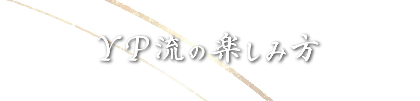 YP流の楽しみ方